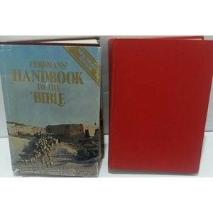 Lot of 2 Eerdmans Handbook to the Bible 1973 and 1984 Revised Edition